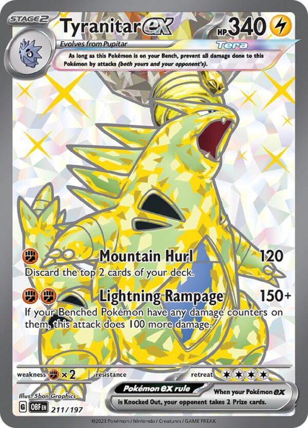 Tyranitar ex - Foil