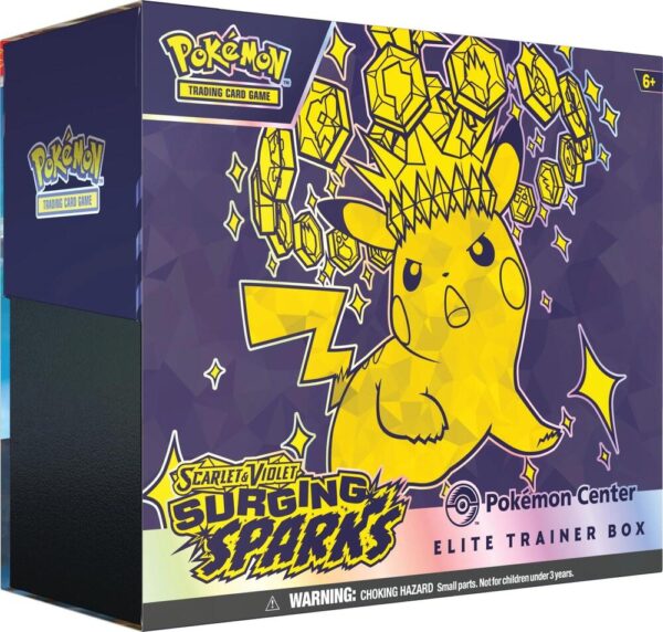 Surging Sparks Pokemon Center ETB