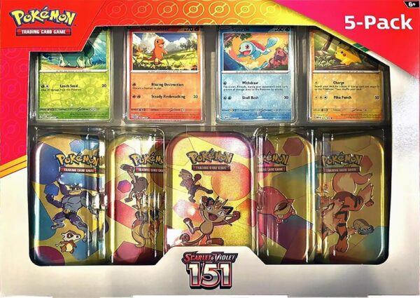 151 Mini Tin 5-Pack - Meowth