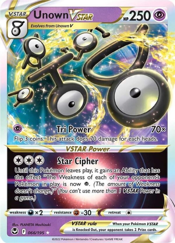 Unown VStar - Foil