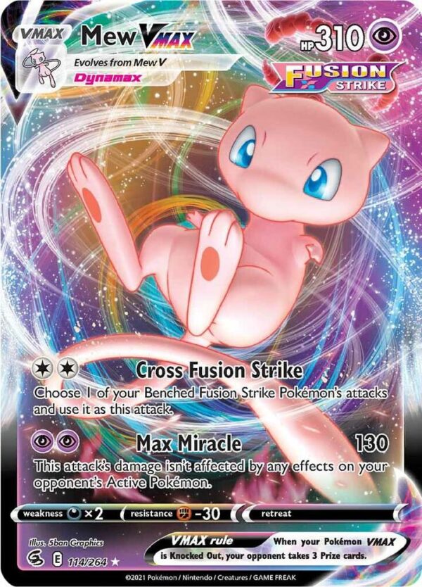 Mew VMax - Foil