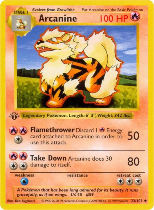 Arcanine - Shadowless