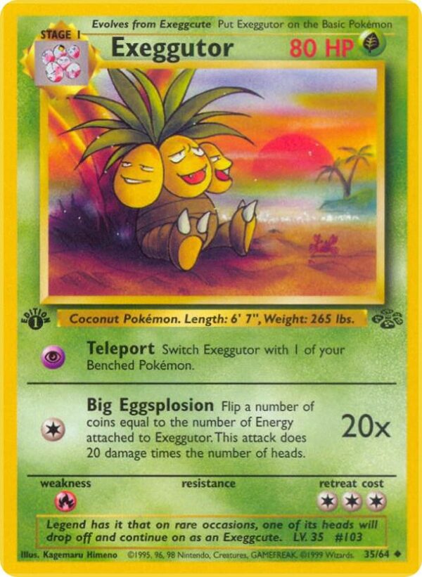 Exeggutor - 1st Edition