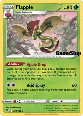 Flapple - GameStop Promo Foil Sealed