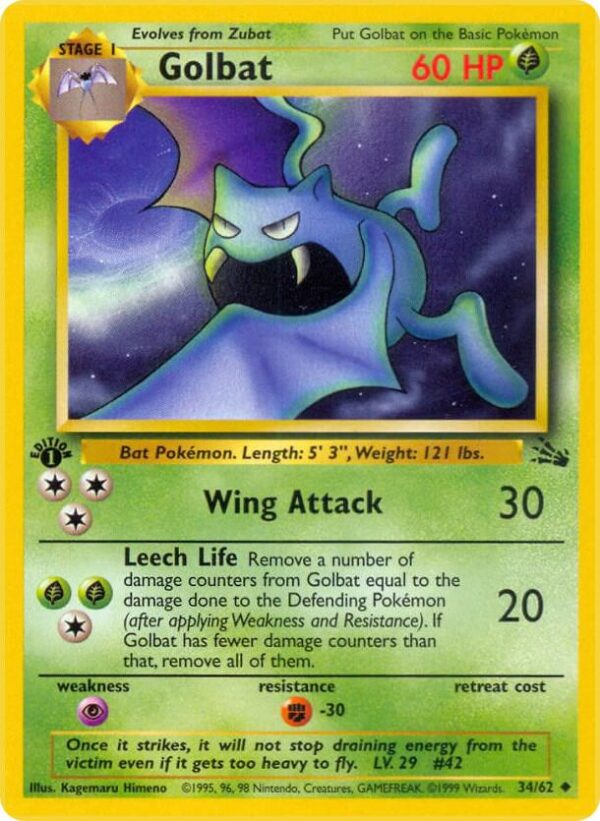 Golbat - 1st Edition