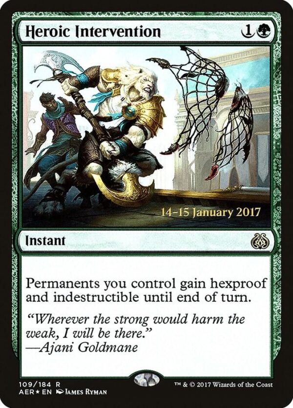 Heroic Intervention - Prerelease Foil