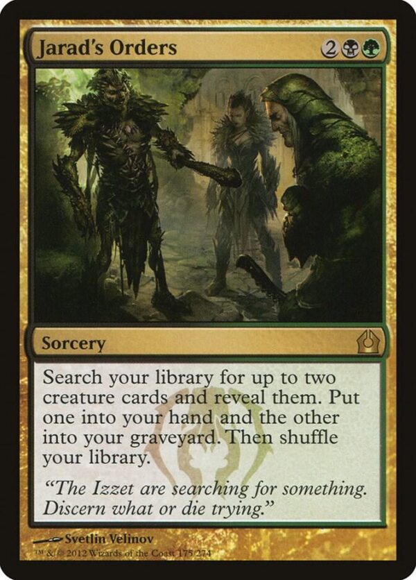 Jarad's Orders - Foil