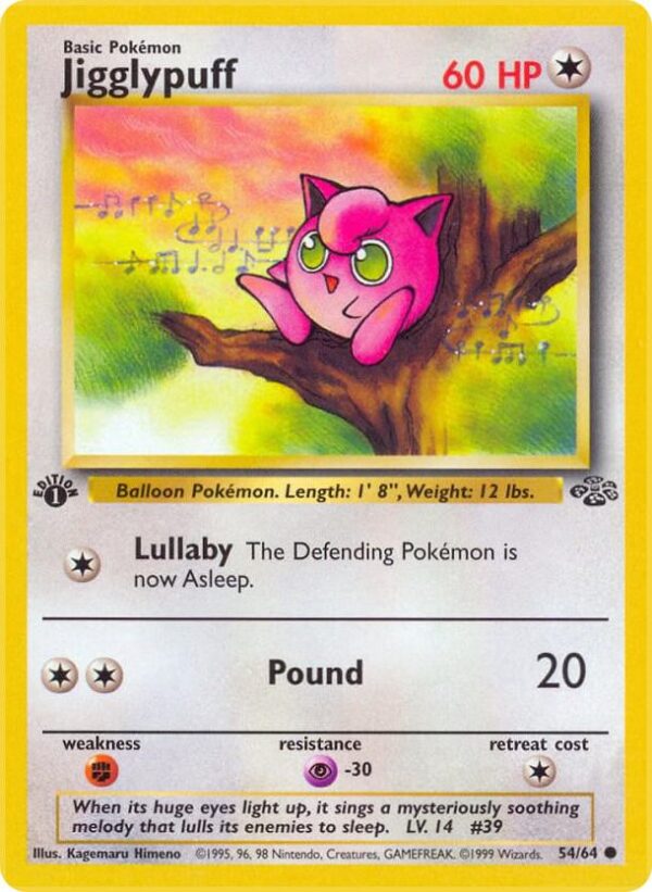 Jigglypuff - 1st Edition