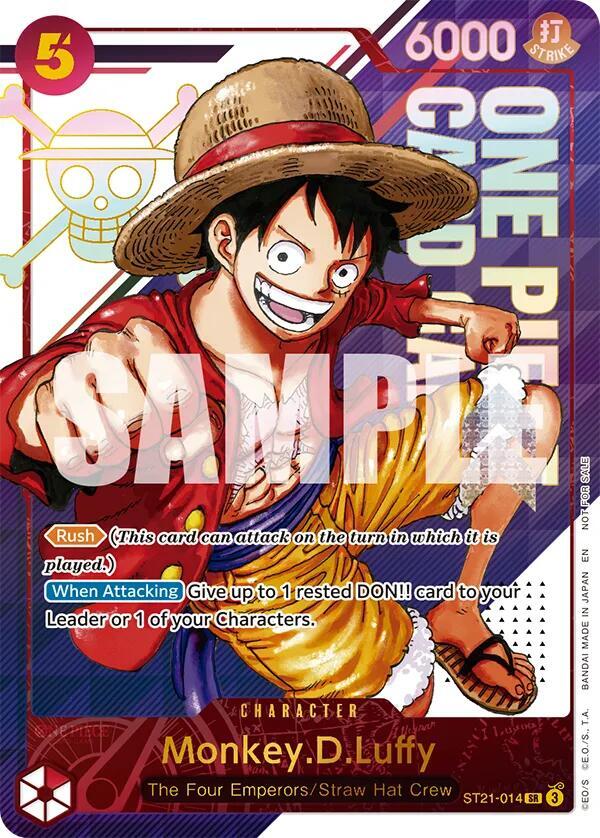 Monkey.D.Luffy - 3rd Anniversary Treasure Pack Foil