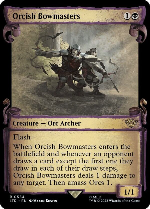 Orcish Bowmasters - Showcase Foil