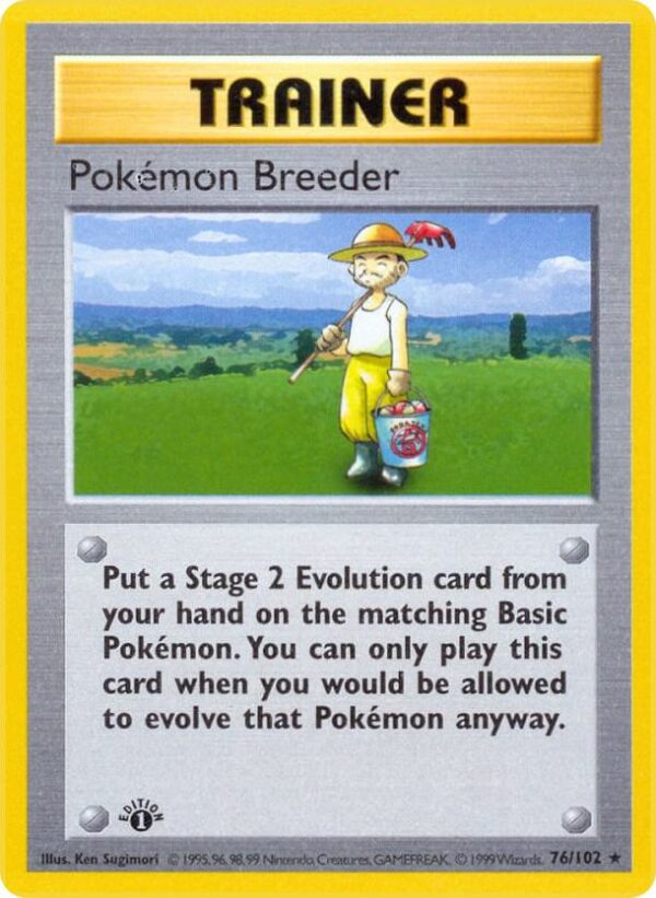 Pokemon Breeder - Shadowless