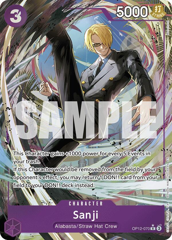 Sanji - Alt Art Foil