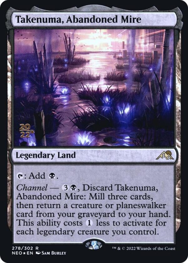 Takenuma, Abandoned Mire - Prerelease Foil