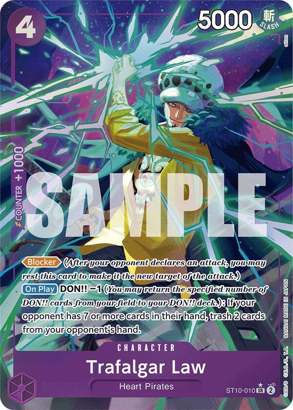 Trafalgar Law - Alt Art Foil