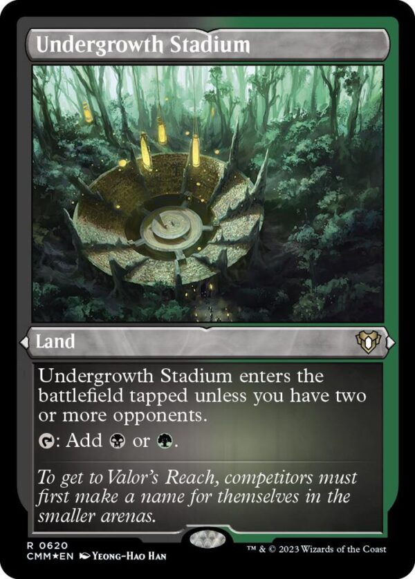 Undergrowth Stadium - Etched Foil
