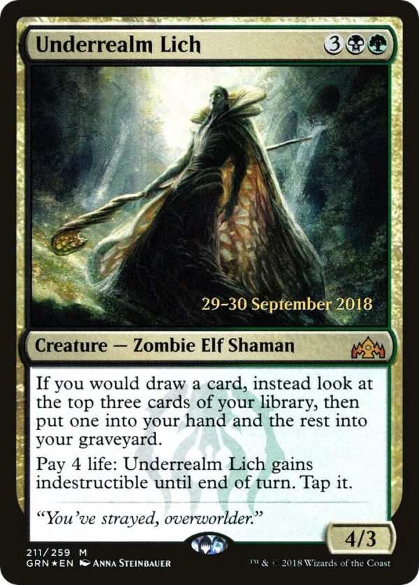Underrealm Lich - Prerelease Foil