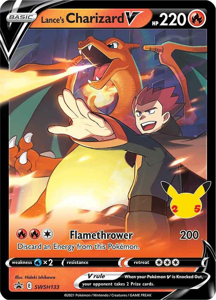 Lance's Charizard V - Promo Foil