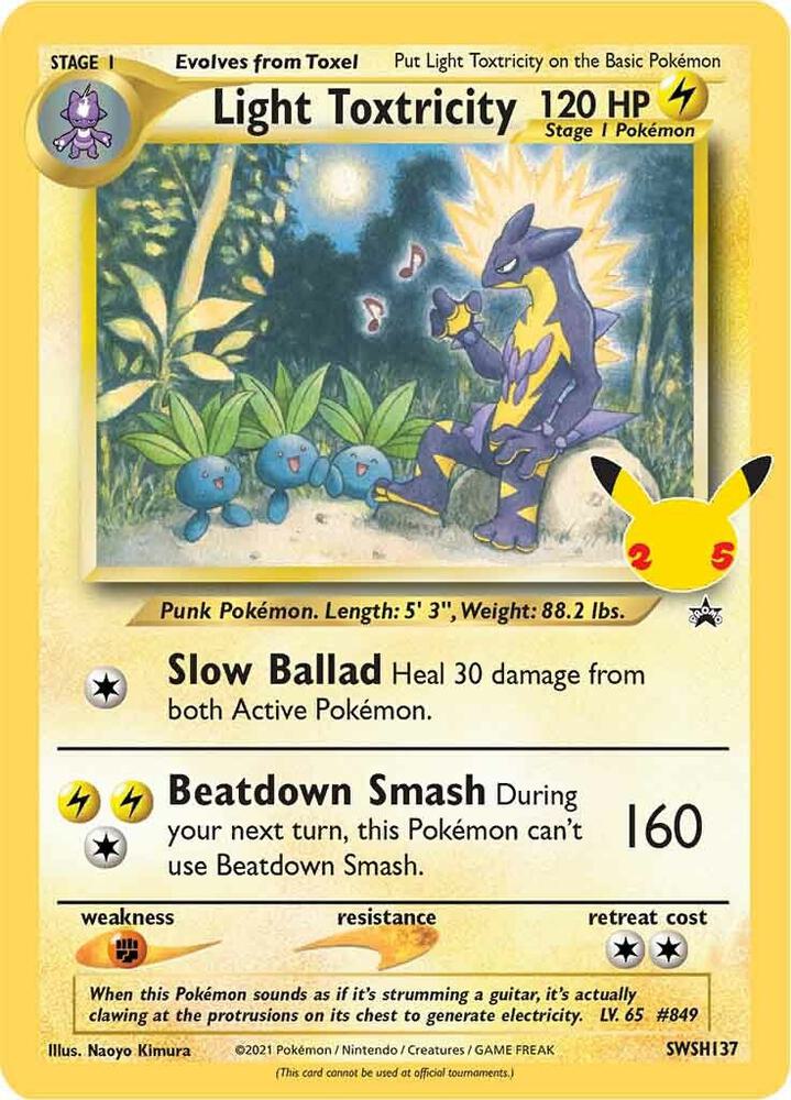 Light Toxtricity - Promo Foil