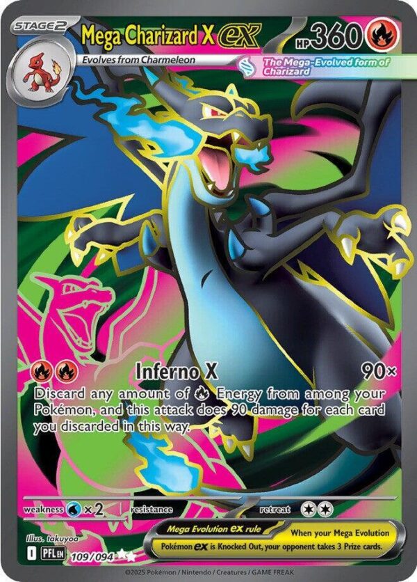 Mega Charizard X ex - Foil