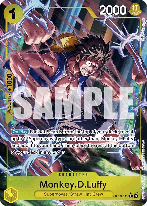 Monkey.D.Luffy - Parallel Foil