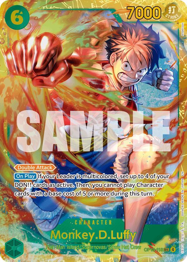 Monkey.D.Luffy - Foil