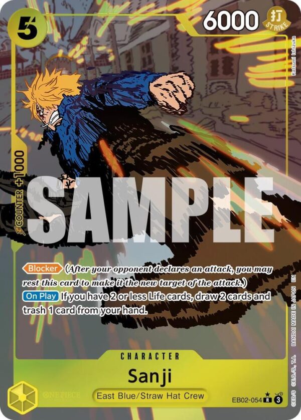 Sanji - Alt Art Foil