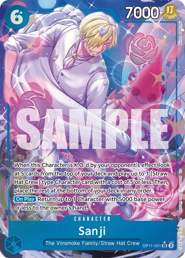 Sanji - Alt Art Foil