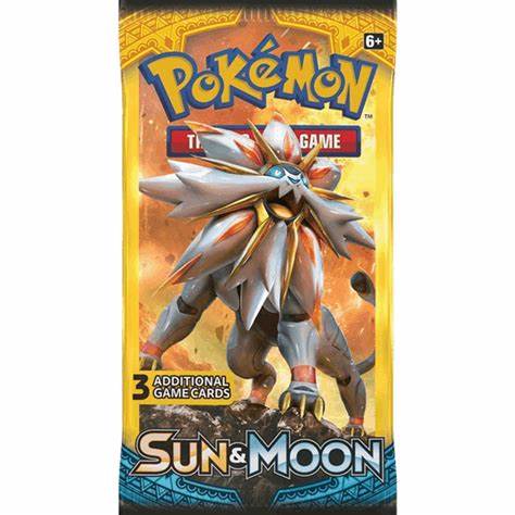 Sun & Moon 3 Card Pack