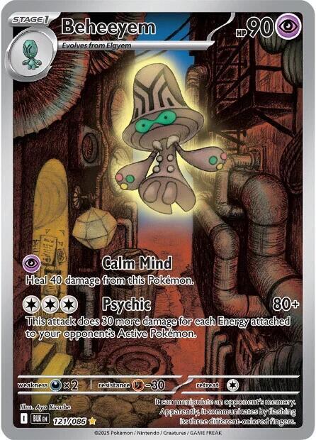 Beheeyem - Foil