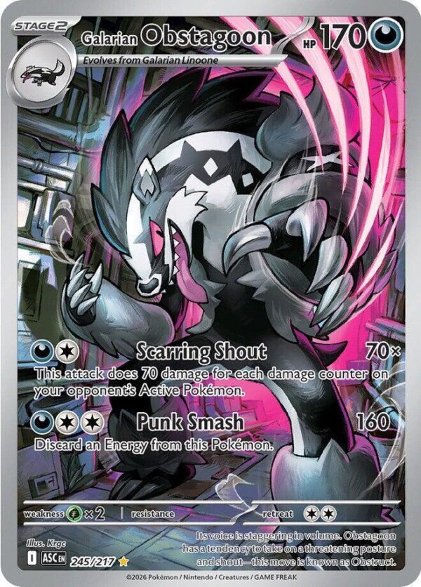 Galarian Obstagoon - Foil