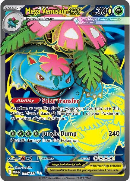 Mega Venusaur ex - PSA Graded 10 - Foil