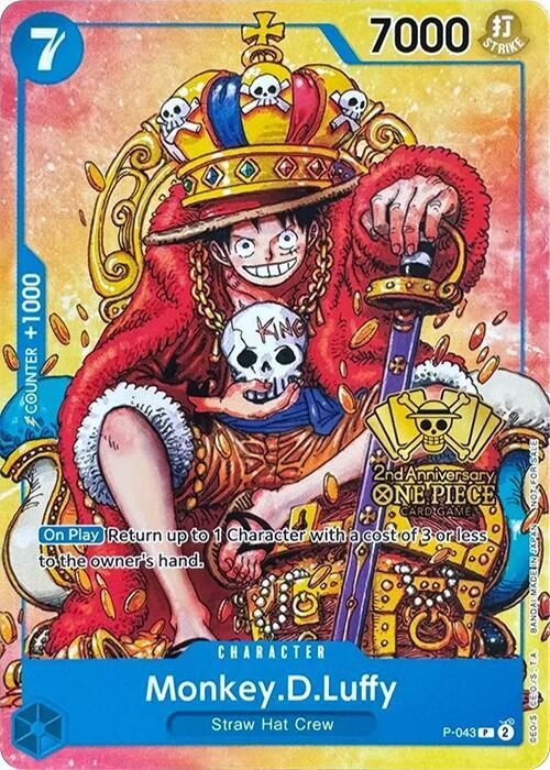 Monkey.D.Luffy - 2nd Anniversary Promo