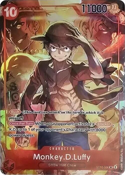 Monkey.D.Luffy - Sealed Promo Foil