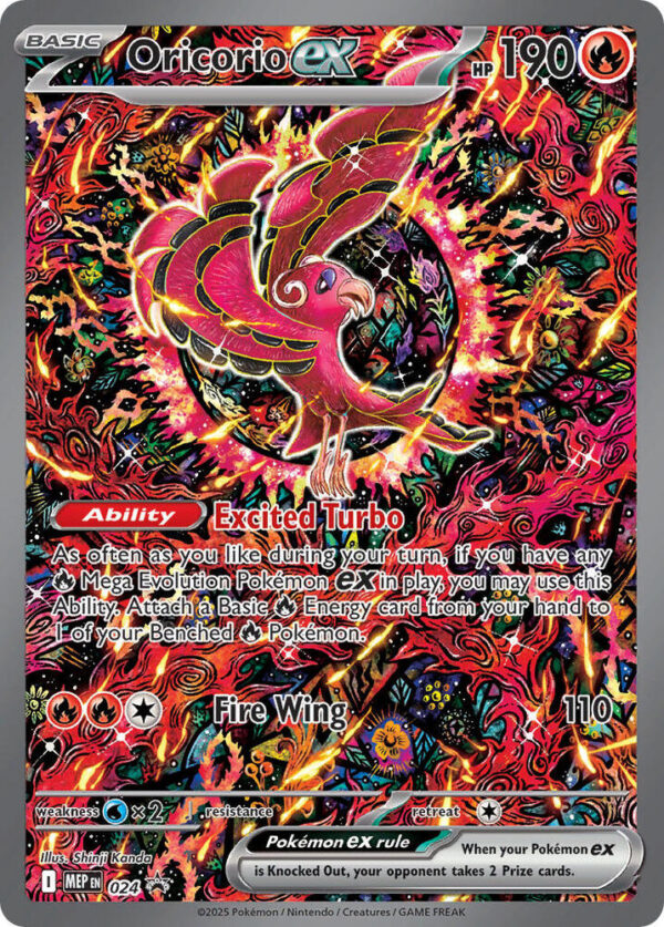 Oricorio ex - Promo Foil
