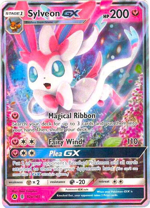 Sylveon GX - Alt Art Promo Foil