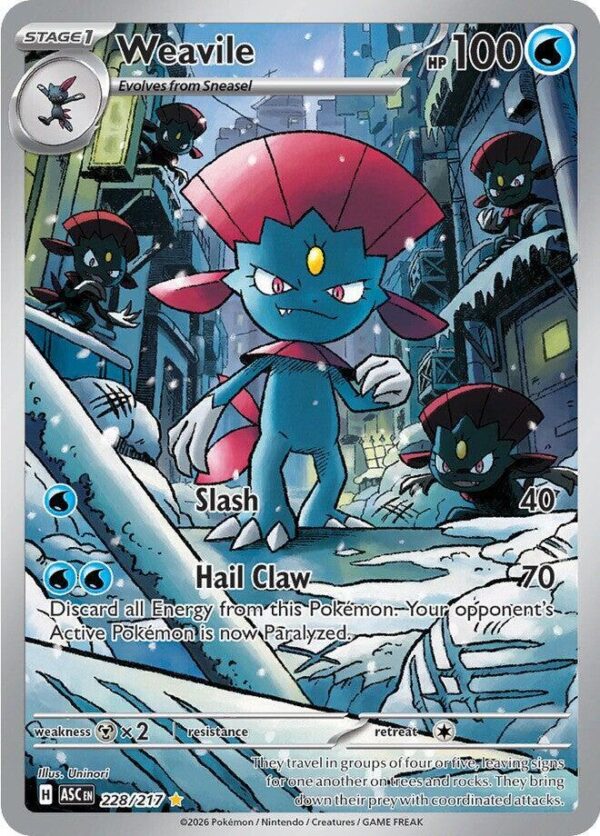 Weavile - Foil