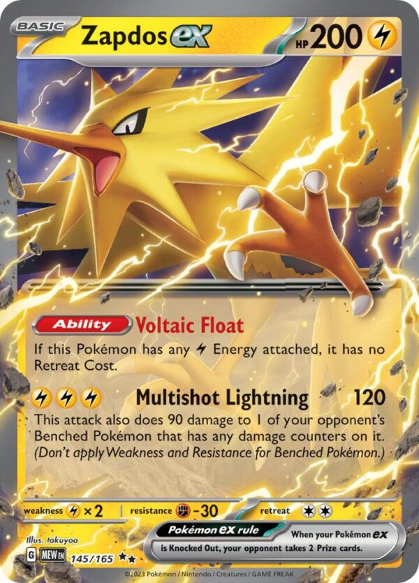 Zapdos ex - Foil