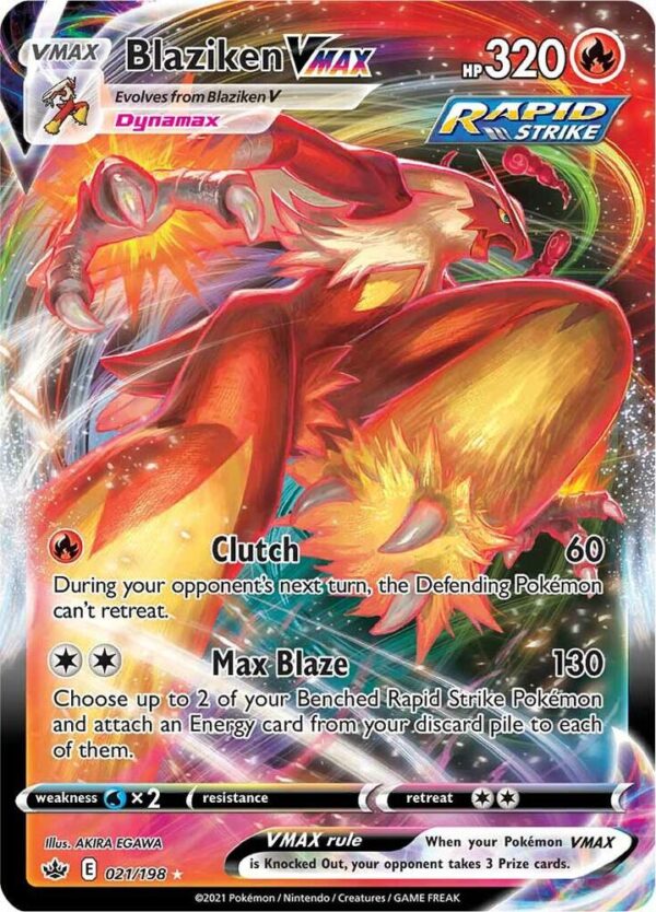 Blaziken VMax - Foil