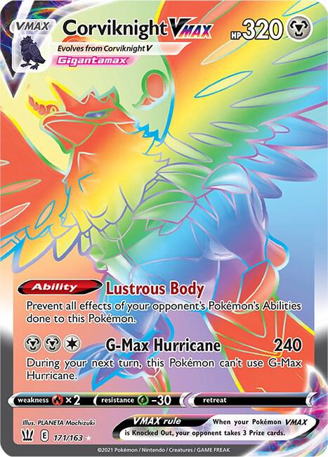 Corviknight VMax - Secret Foil