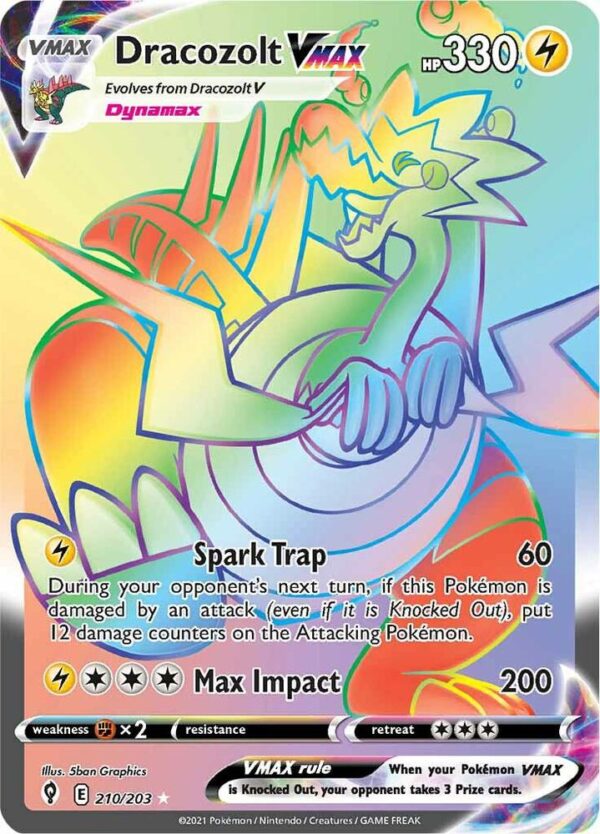 Dracozolt VMax - Secret Foil