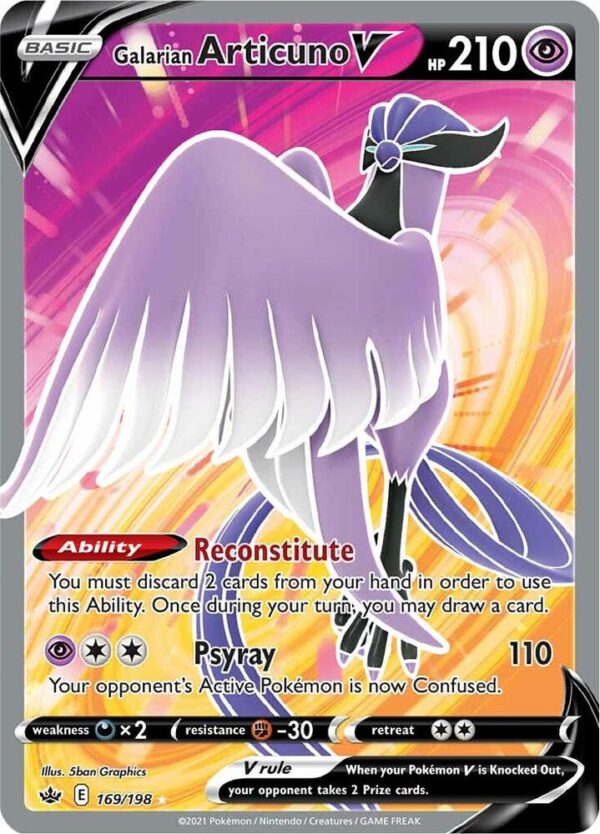 Galarian Articuno V - Full Art Foil