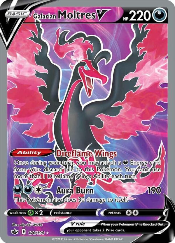 Galarian Moltres V - Full Art Foil