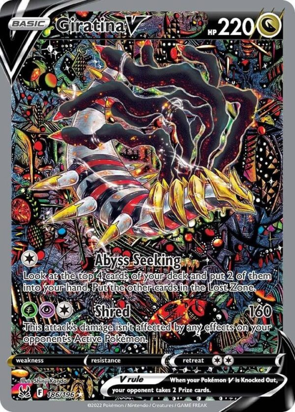 Giratina V - Alt Art Foil - PSA Graded 9