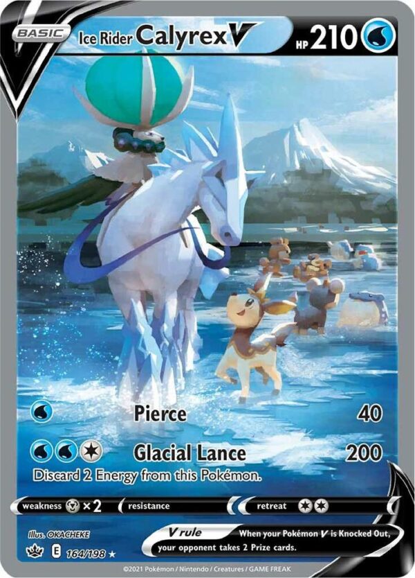 Ice Rider Calyrex V - Alt Art Foil