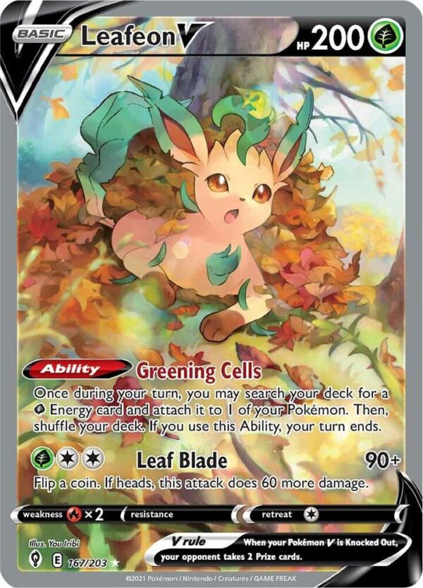 Leafeon V - Alt Art Foil