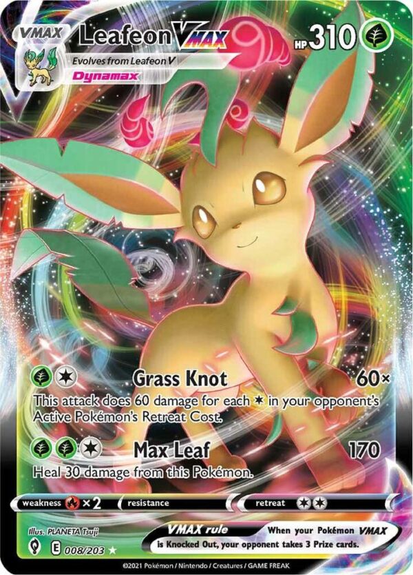 Leafeon VMax - Foil