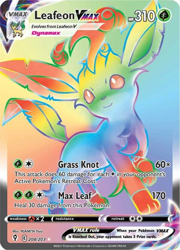 Leafeon VMax - Secret Foil