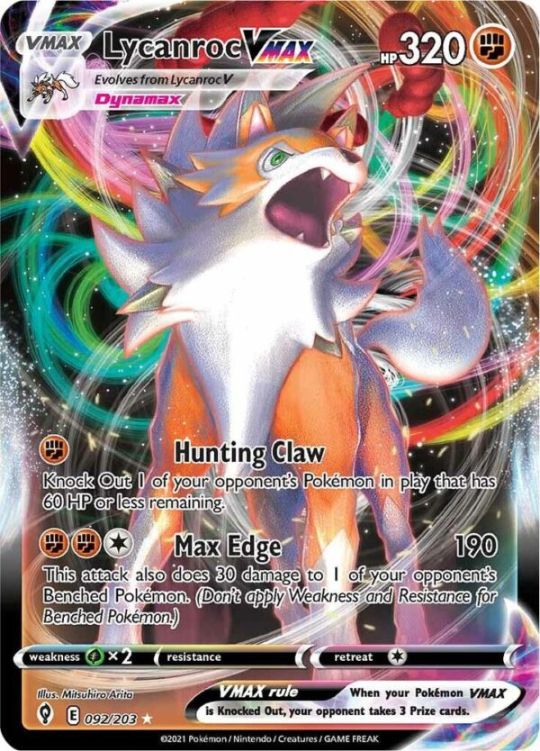 Lycanroc VMax - Foil