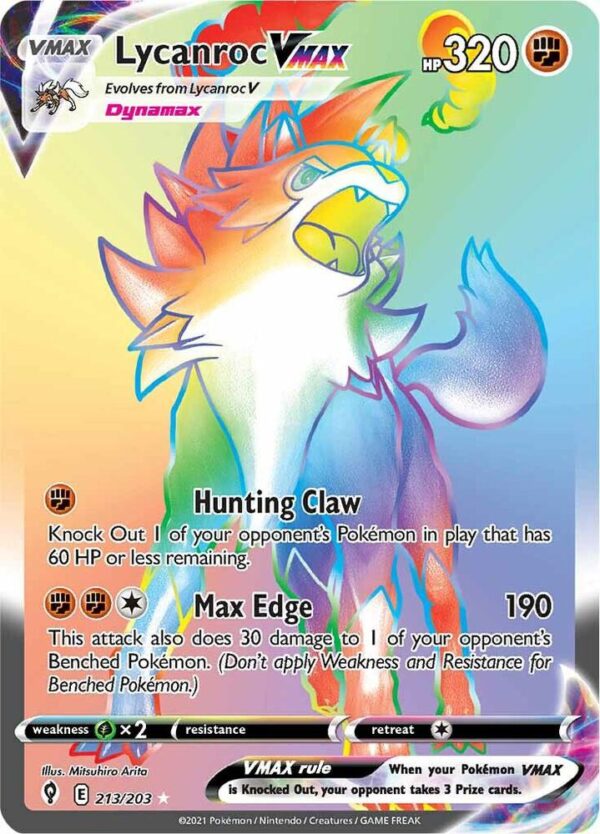 Lycanroc VMax - Secret Foil