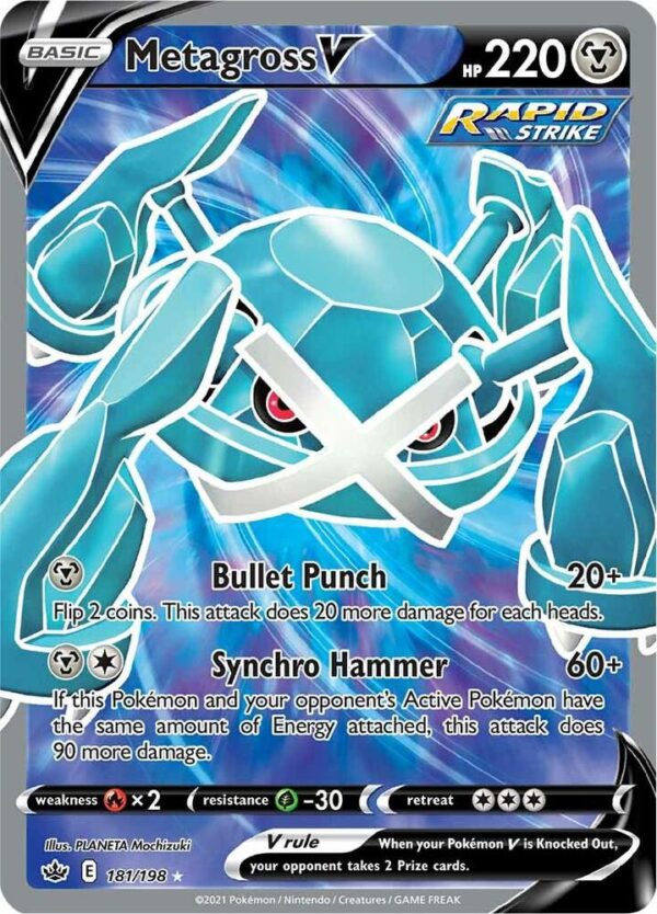Metagross V - Full Art Foil